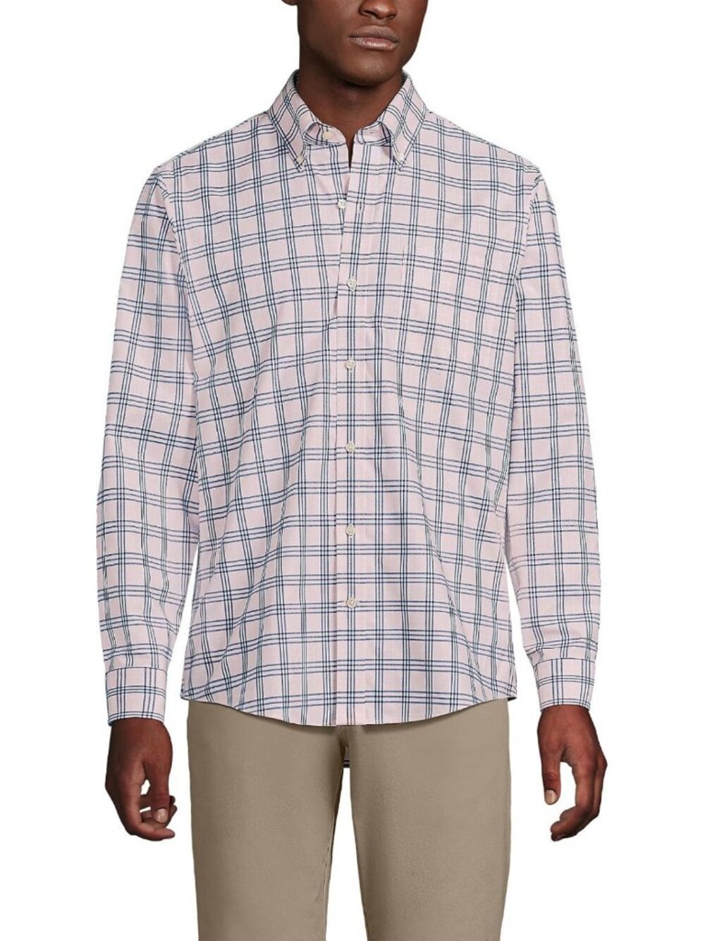 Men's Traditional Fit No Iron Twill Shirt